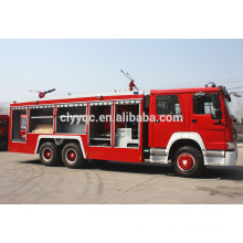 SINOTRUK HOWO fire truck 6X4 used fire truck water capacity